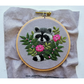 Jessica Long Embroidery | Racoon Embroidery Kit