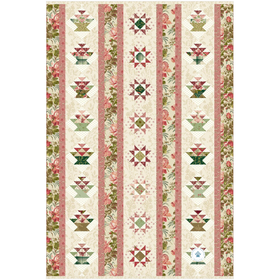 Laundry Basket Quilts | Kitchen Towel - Christmas Creek