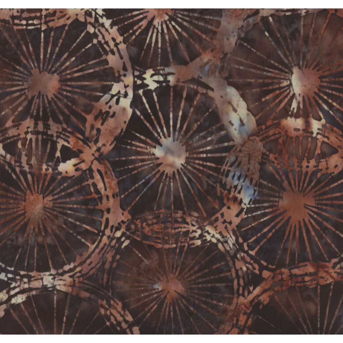 Bali Batik ~ On the Range ~ W2599-180 Walnut