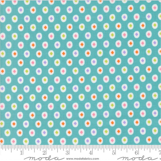 Fab Boo Lous ~ Diamond Dot ~ 22486 14 Teal