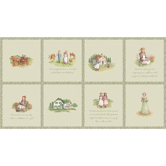 Anne of Green Gables™ 2 ~ Panel ~ PD16128-PANEL
