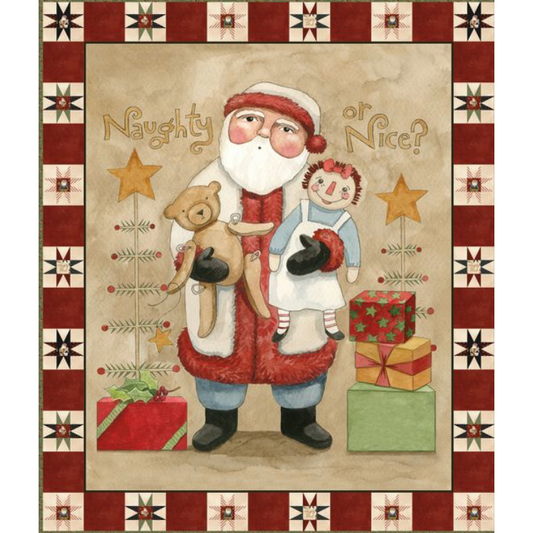 Naughty or Nice ~ Panel ~ P16267-PANEL