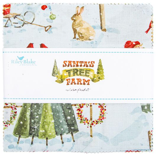 Santa's Tree Farm ~ 5" Stacker ~ 5-16450-42