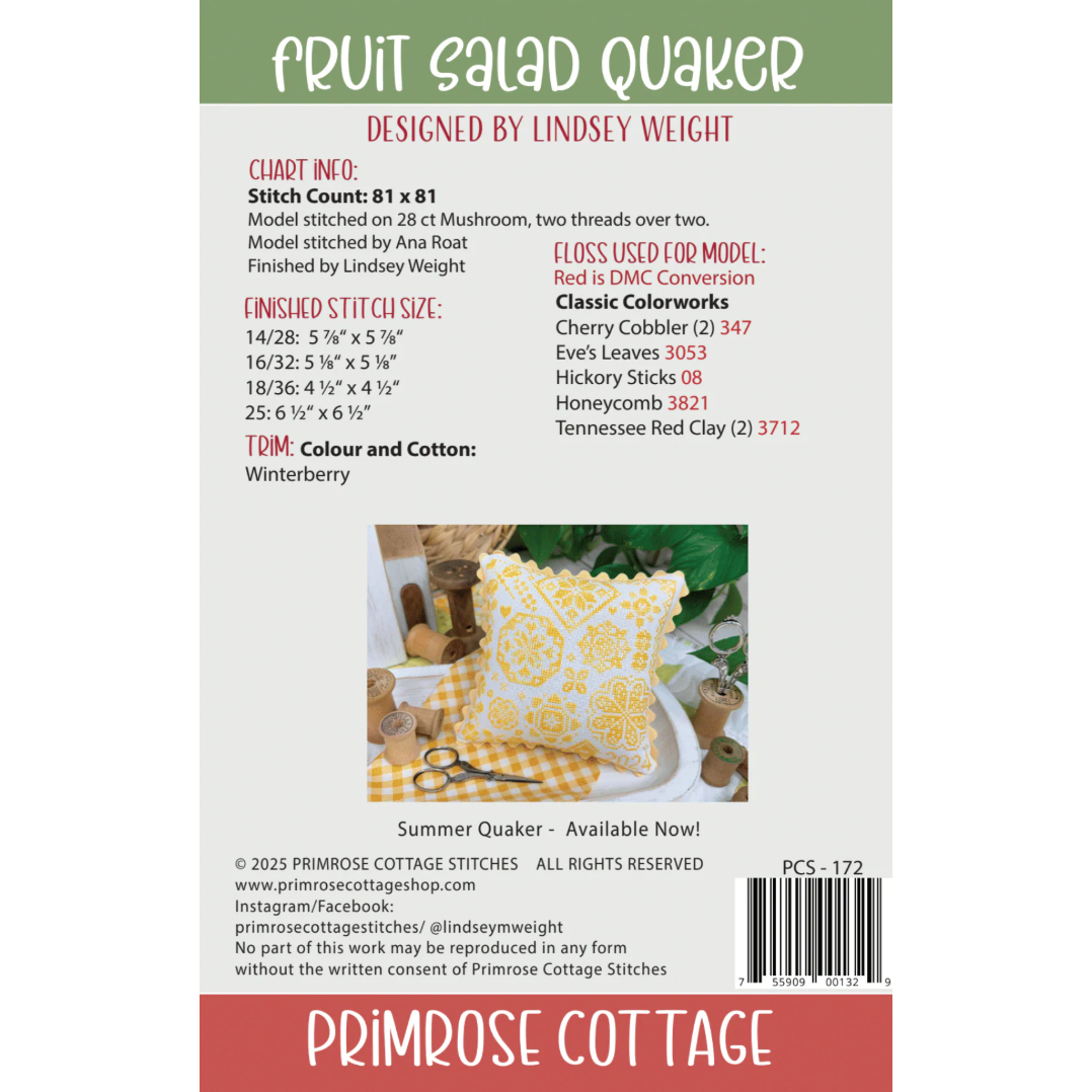 Primrose Cottage  | Fruit Salad