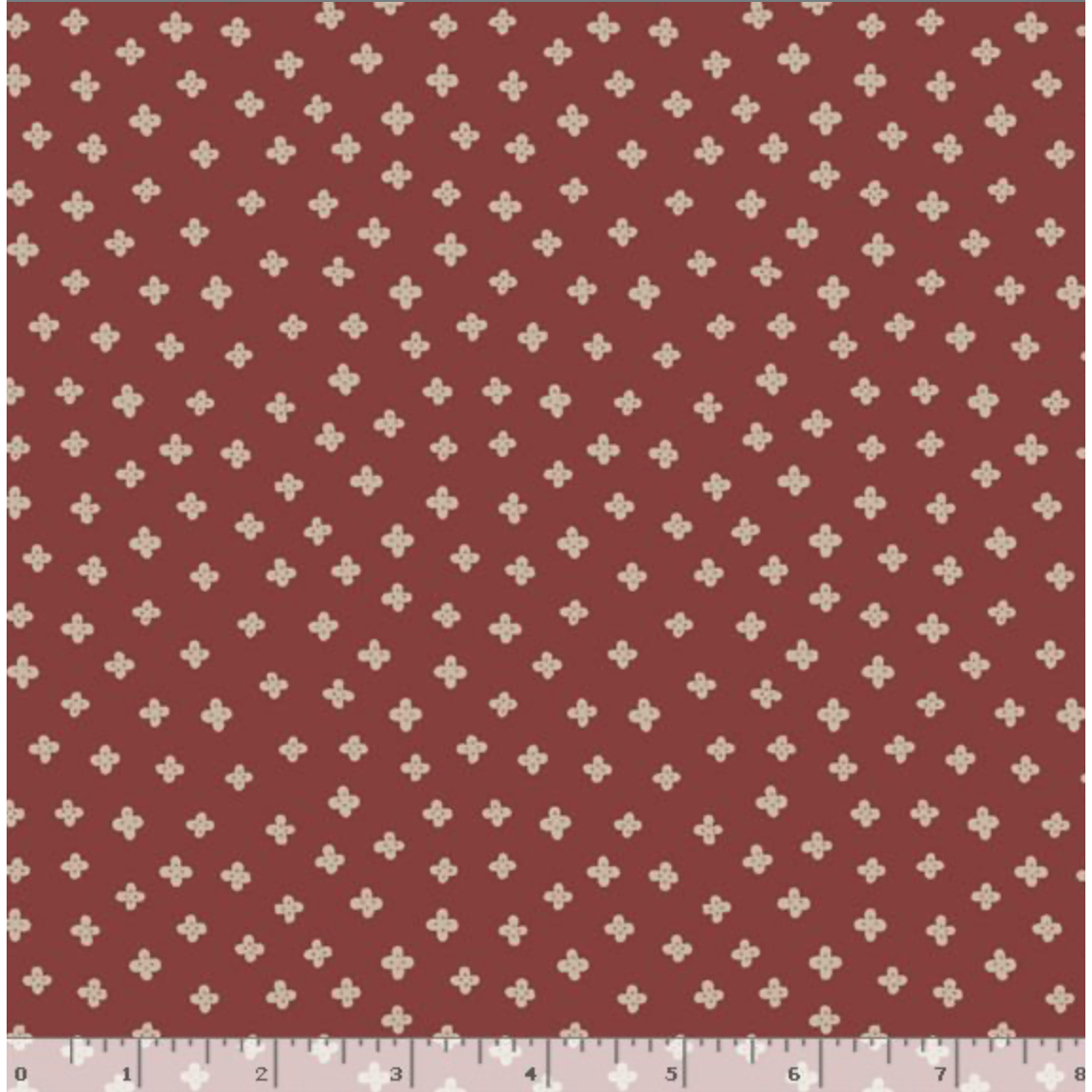Summer House ~ Ditsy ~ ﻿﻿R521302D RED
