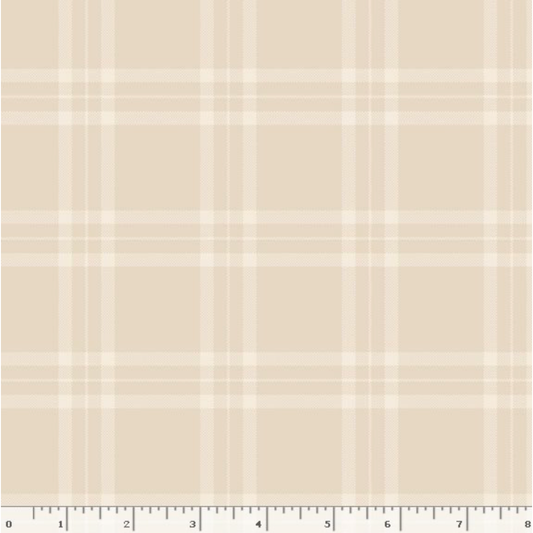 Summer House ~ Plaid ~ R521303D CREAM