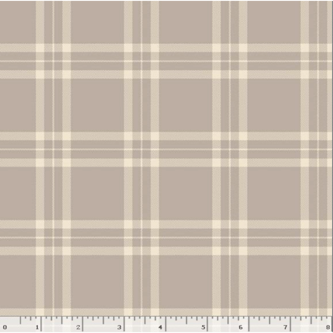 Summer House ~ Plaid ~ R521303D GREY
