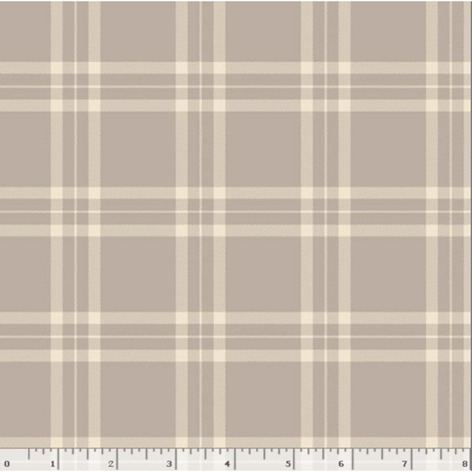 Summer House ~ Plaid ~ R521303D GREY