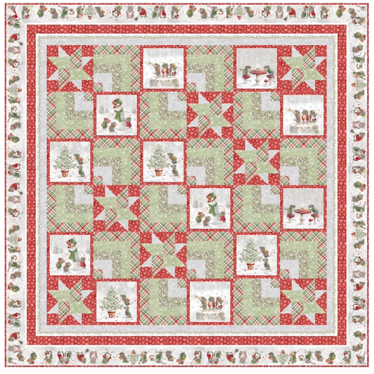 Pine Tree Country Quilts ~ Cabin Stars Quilt Kit