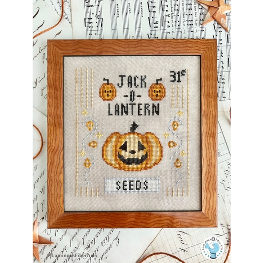 Luminous Fiber Arts | Jack-O-Lantern Seeds