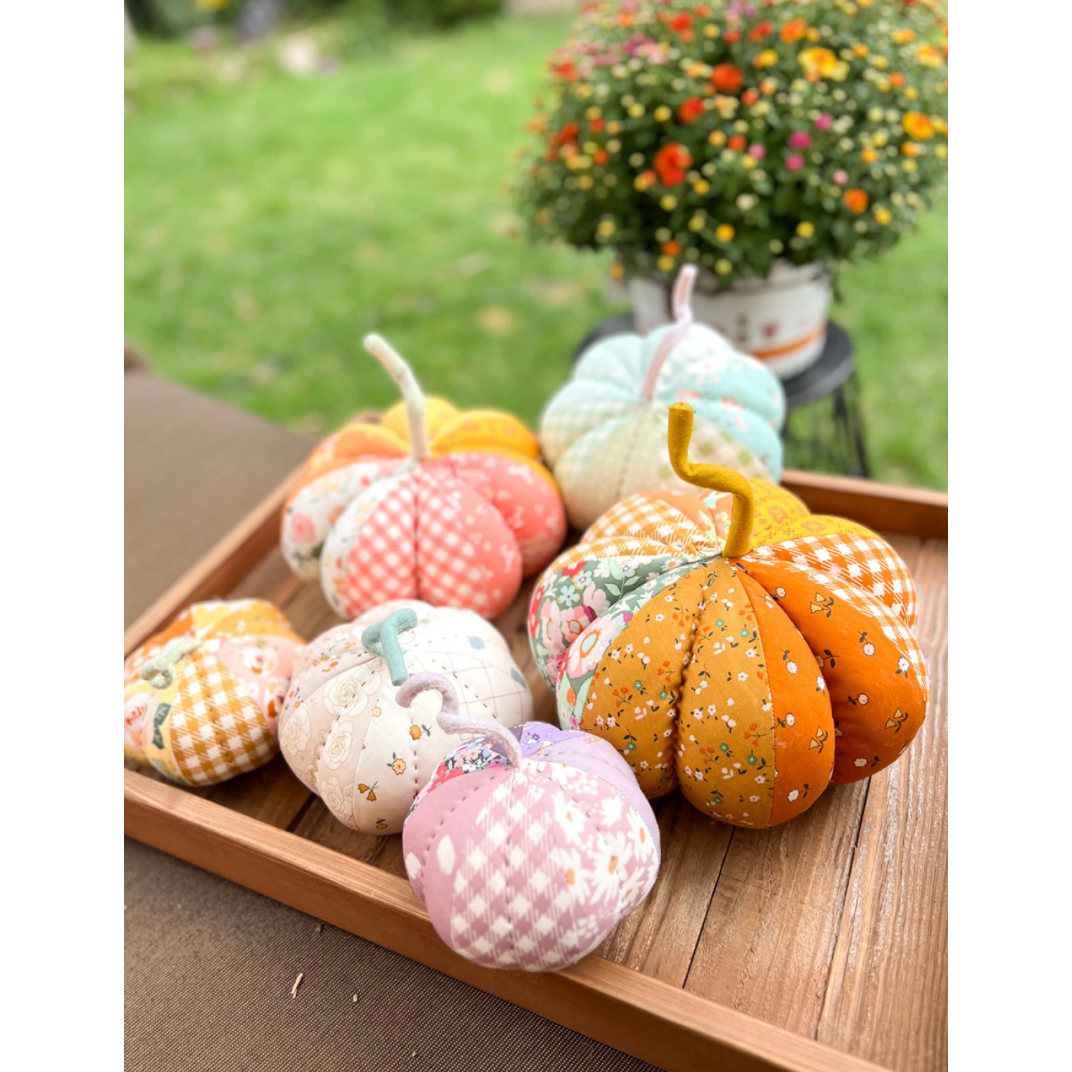 Minki Kim ~ Fabric Pumpkins Pattern