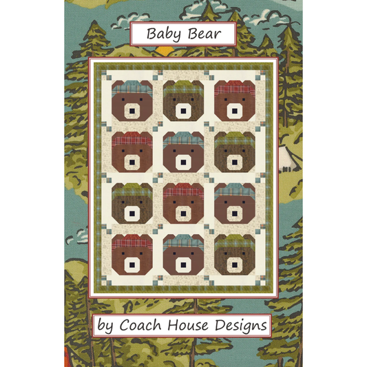 Coach House Designs ~ Baby Bear Quilt Kit