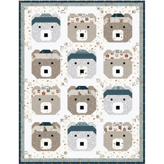 Coach House Designs ~ Baby Bear Quilt Kit
