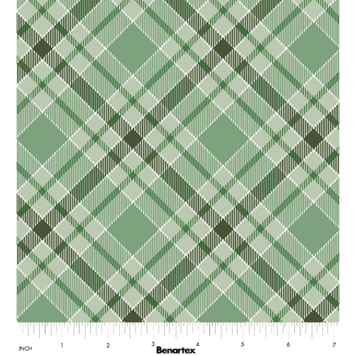Give Thanks ~ Twill Plaid 14942-42 Sage Green