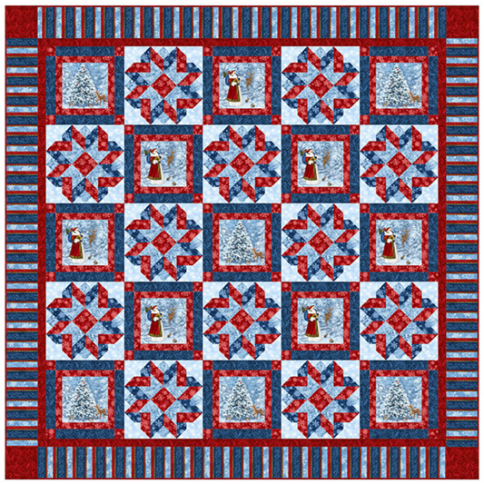 Kris Holderness Designs ~ Gift Wrapped Quilt Pattern and/or Kit