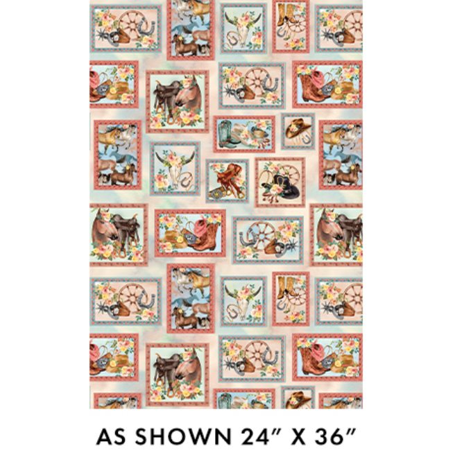 Gone Country ~ Western Boxes 14797-99 Multi