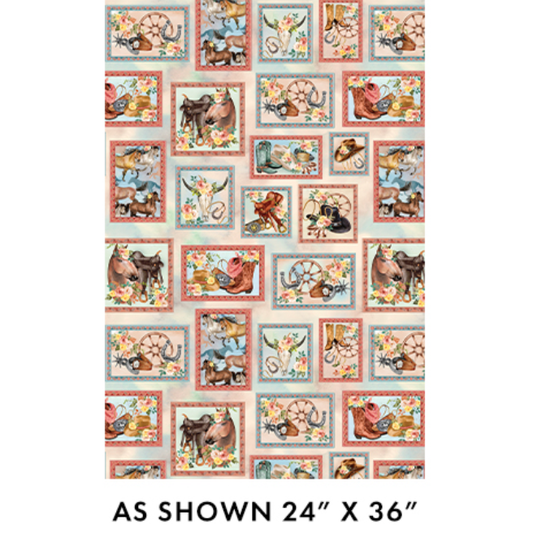 Gone Country ~ Western Boxes 14797-99 Multi