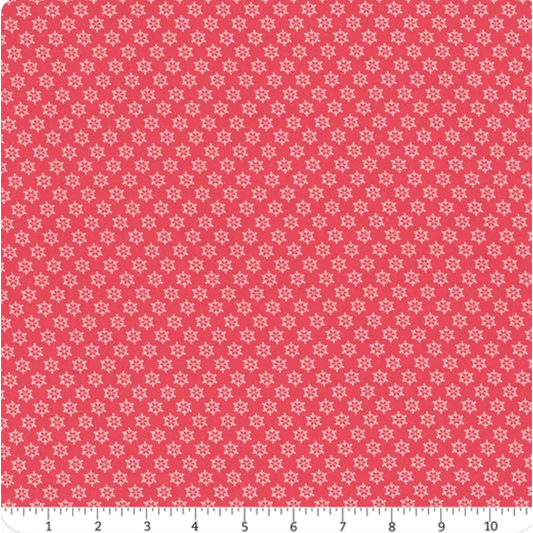 Owl Be Home for Christmas ~ Snowflake Mini 16585-10 Red