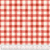 Highland Hooves ~ Picnic Plaid 54463-7 Barn Red
