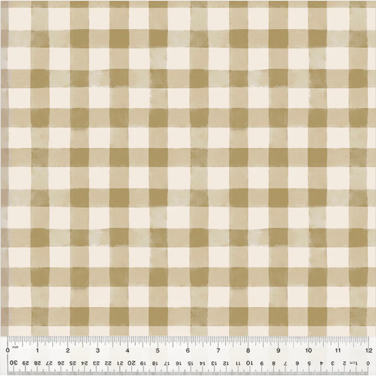 Highland Hooves ~ Picnic Plaid 54463-3 Wheat