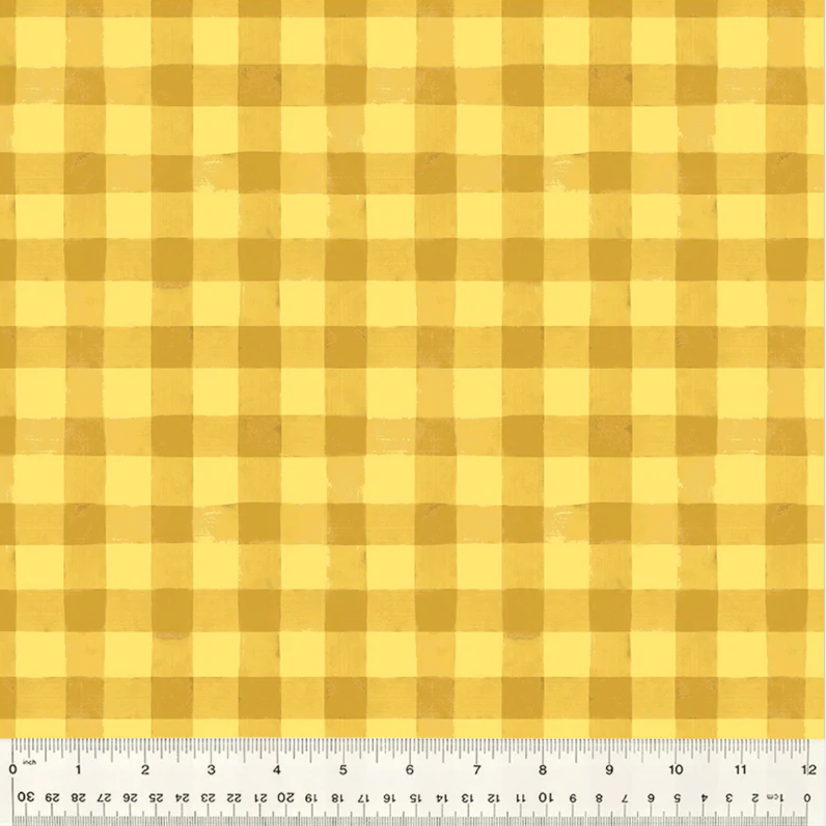 Highland Hooves ~ Picnic Plaid 54463-6 Sunshine