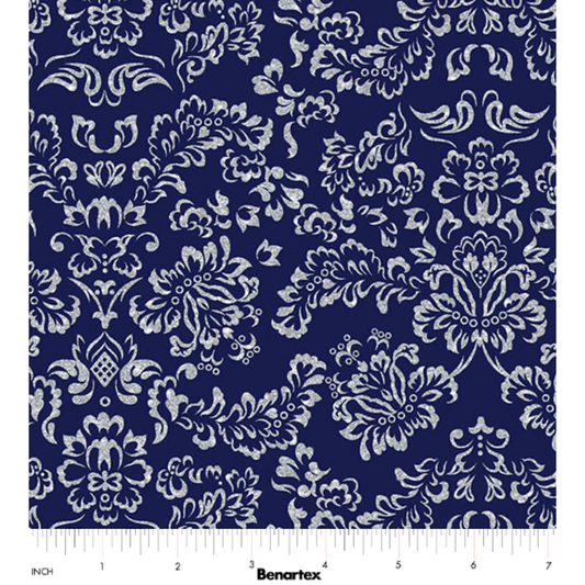 Elegant Keepsakes ~ Elegant Filigree 14744M-55 Navy