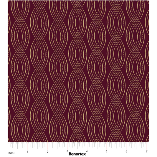 Harvest Keepsakes ~ Elegant Ribbon 14750M-87 Wine
