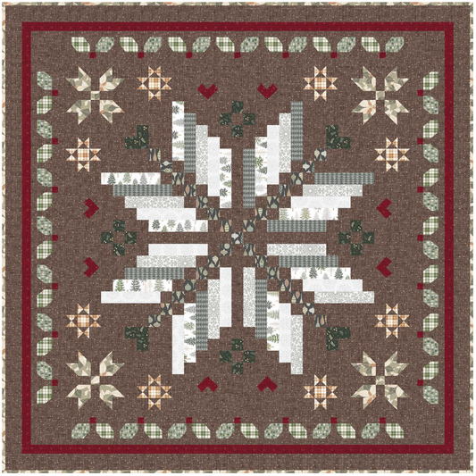 A Bright Corner ~ Winter Magic Quilt Kit