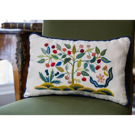 The Crewel Work Company | Gawthorpe Cherry Tree Crewel Embroidery Kit