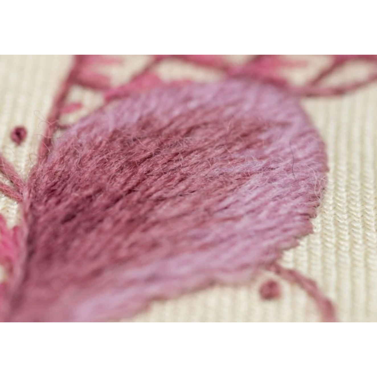 The Crewel Work Company | Tumbling Feathers Kit Crewel Embroidery Kit