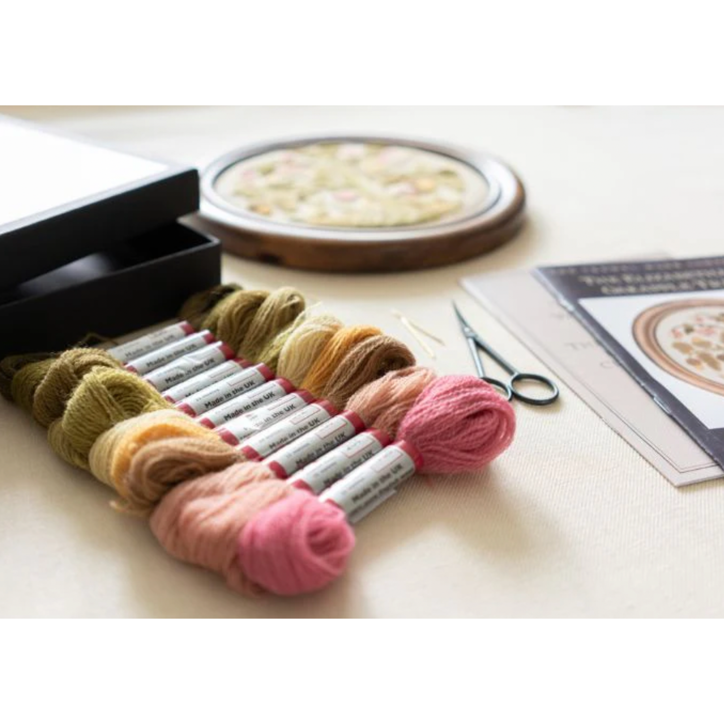 The Crewel Work Company | Elizabethan Oakapple Tree Kit Crewel Embroidery Kit