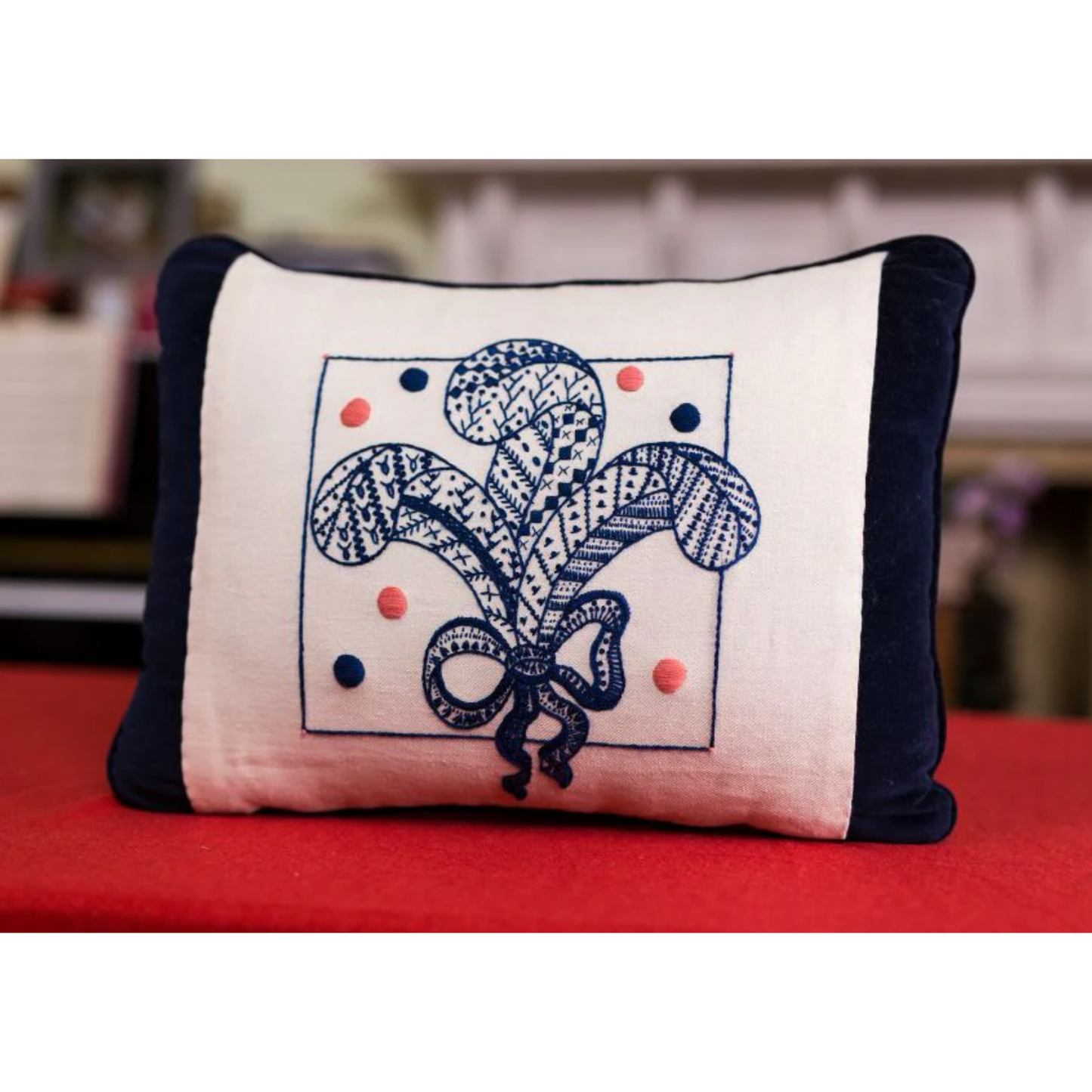 The Crewel Work Company | Dunollie Feathers Kit Crewel Embroidery Kit