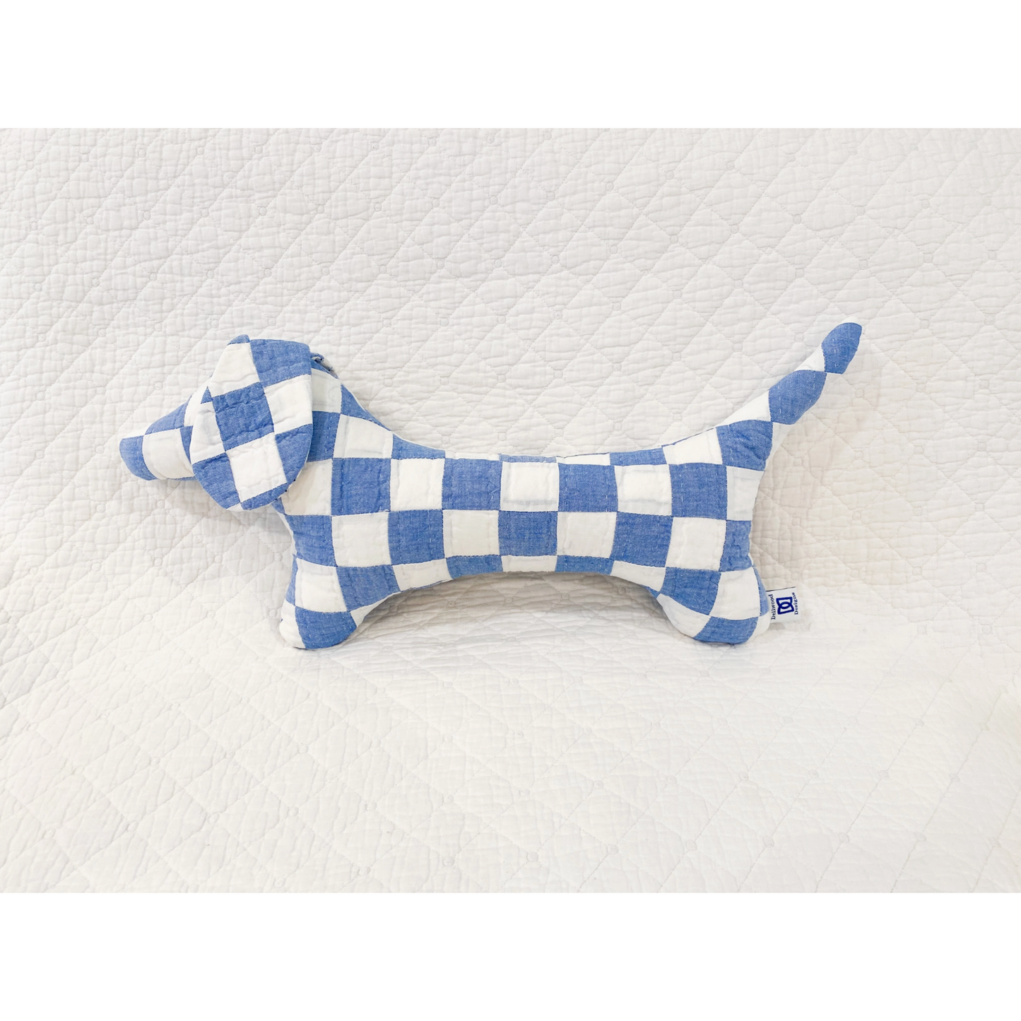 Dellwood Designs | Vintage Quilt Stuffed Dog
