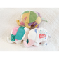 Dellwood Designs | Vintage Quilt Stuffed Elephant