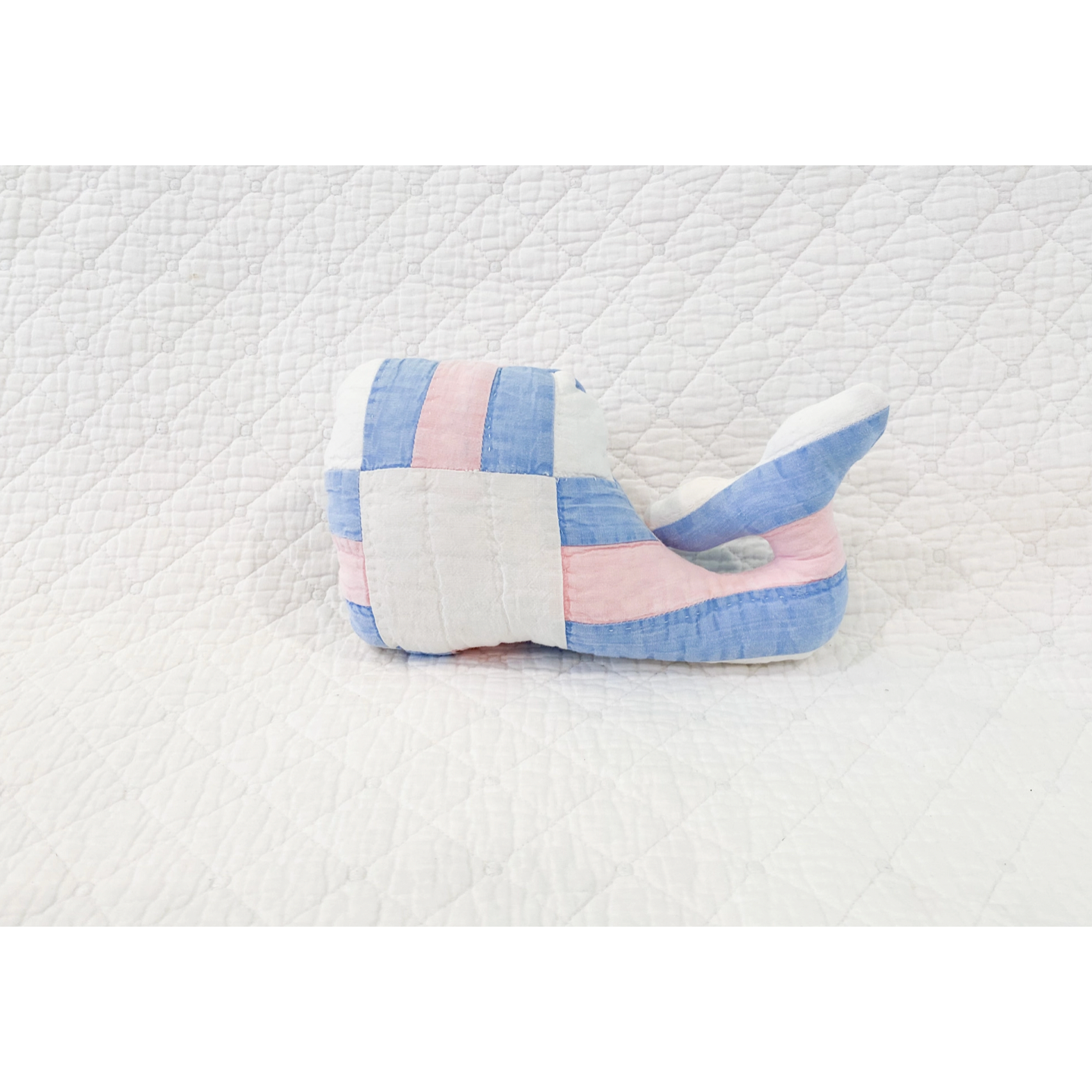 Dellwood Designs | Vintage Quilt Stuffed Whale