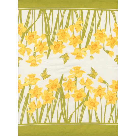 16" Classic Retro Floral Daffodil 920 317