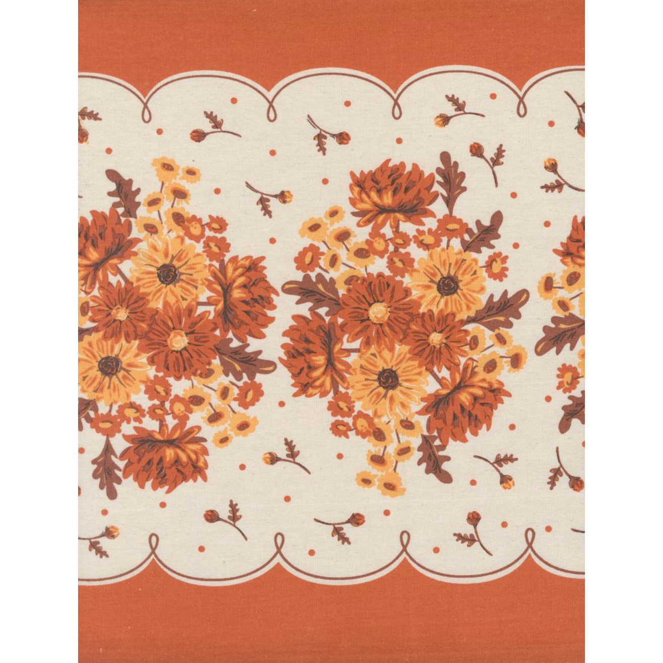 16" Classic Retro Floral Mums 920 322
