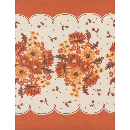 16" Classic Retro Floral Mums 920 322