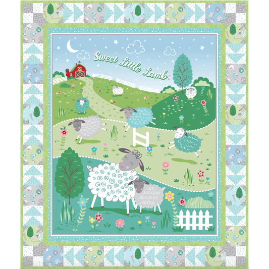 Sweet Little Lamb ~ I Love Ewe Quilt Kit