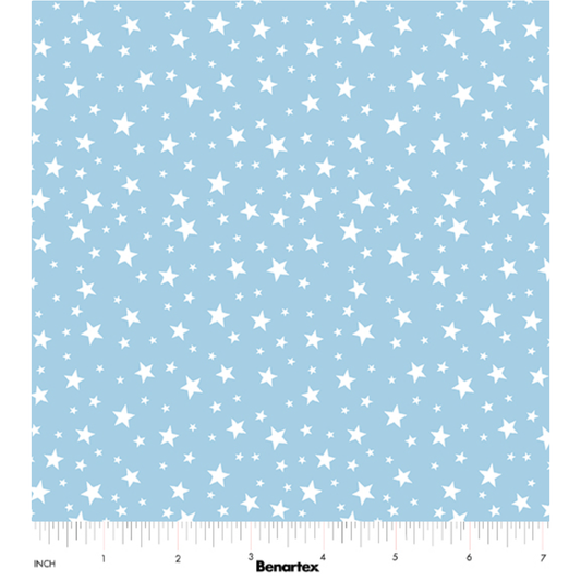 Sweet Little Lamb ~ Little Stars 14963-55 Blue