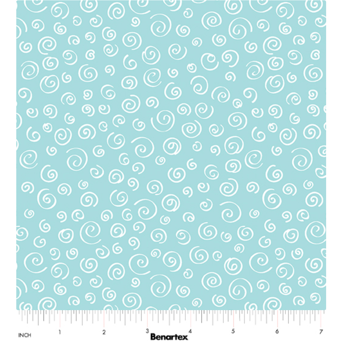 Sweet Little Lamb ~ Dreamy Swirls 14966-84 Aqua