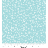 Sweet Little Lamb ~ Dreamy Swirls 14966-84 Aqua