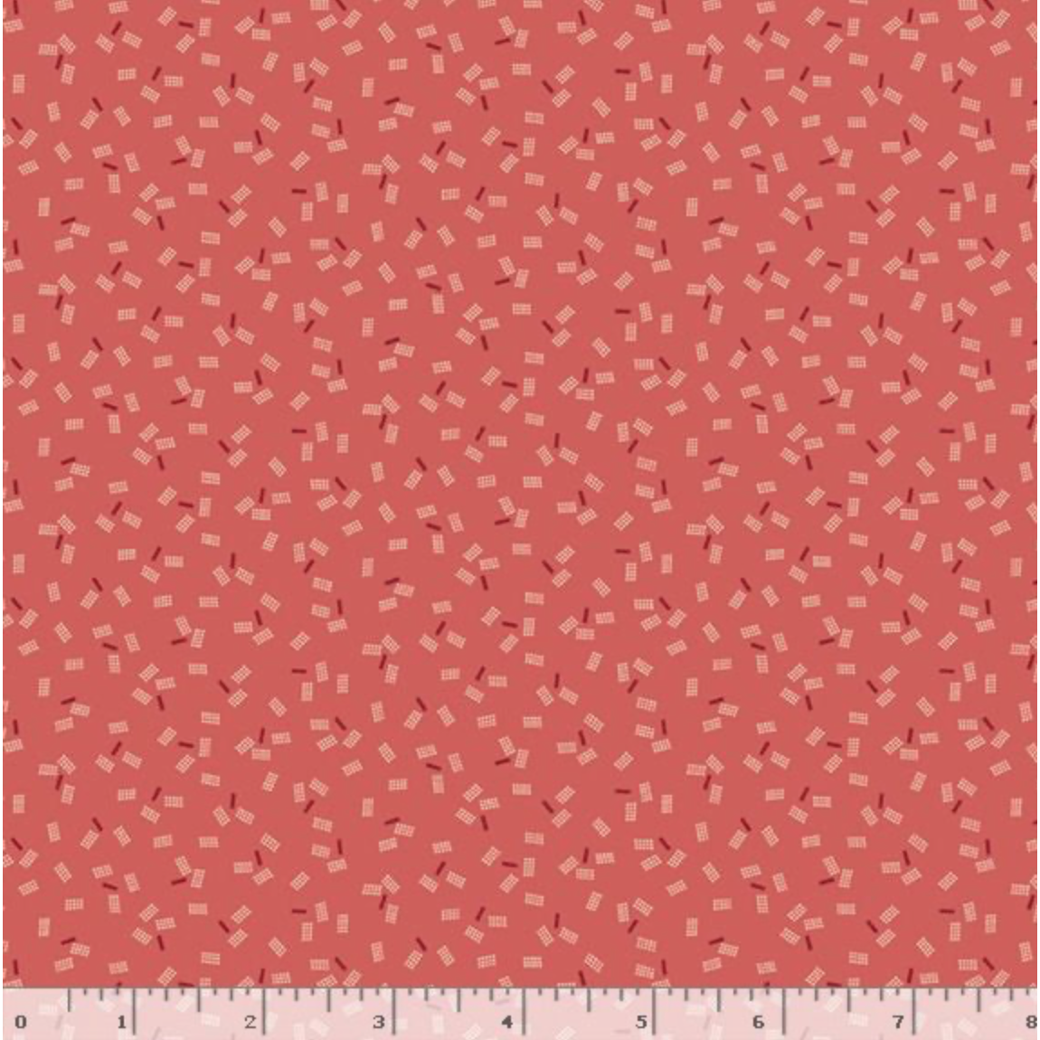 New Dawn ~ Rectangles ~ R491570D Coral