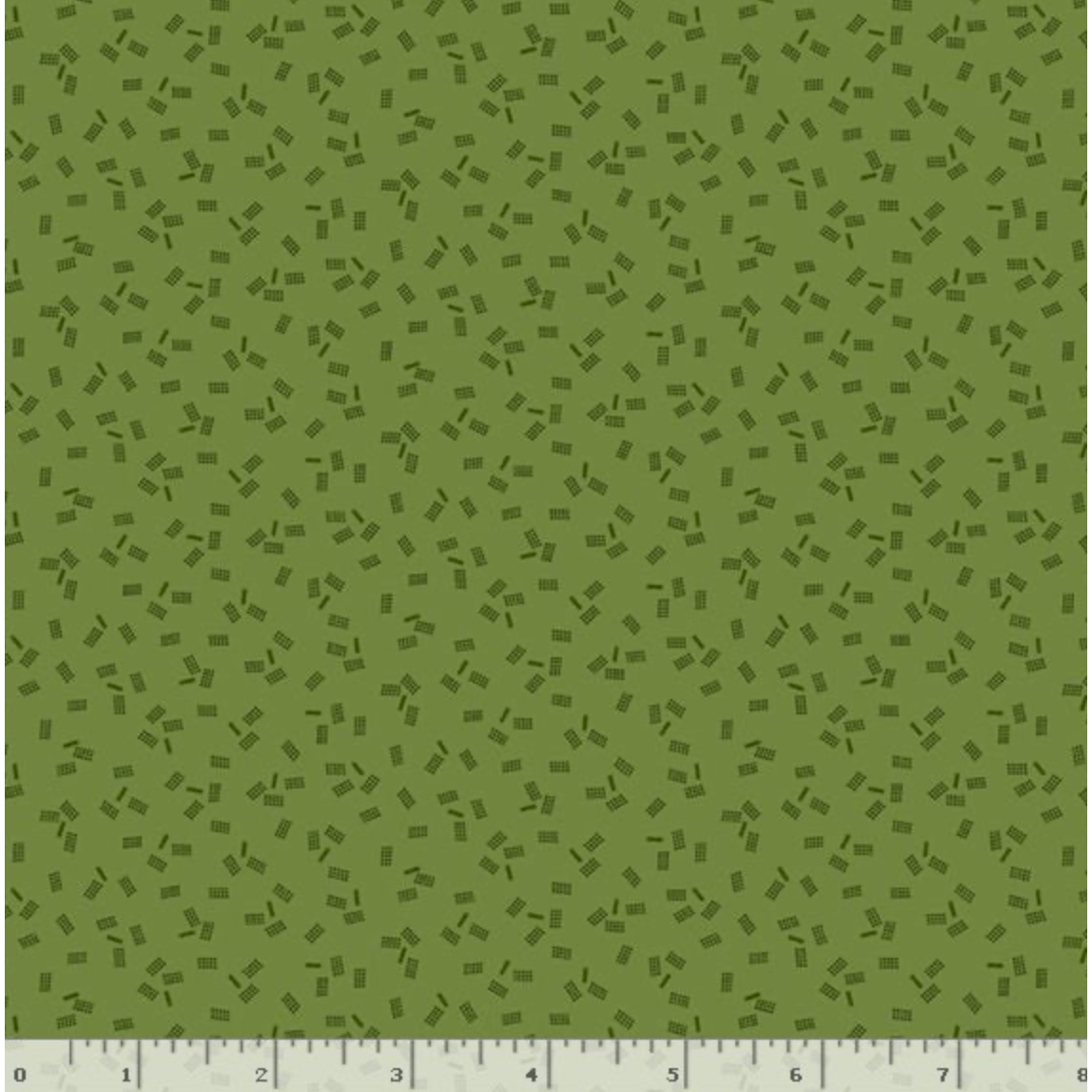 New Dawn ~ Rectangles ~ R491570D Green