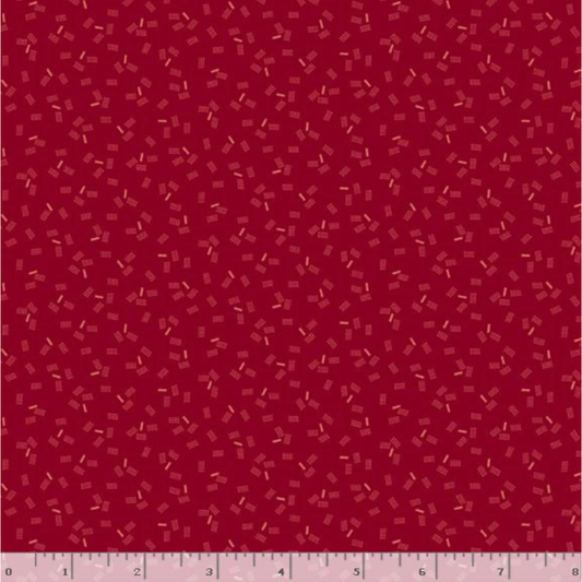 New Dawn ~ Rectangles ~ R491570D Red