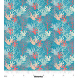 Under the Sea ~ Coral Reef 16535-82 Turquoise