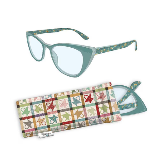 Lori Holt 3.0 Stitchy Readers with Soft Case ~ Vintage Style