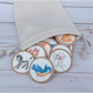 Little Vintage Tale | Retro Vintage Animal Matching Game