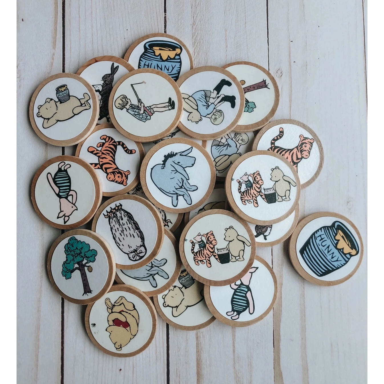 Little Vintage Tale | Winnie the Pooh Matching/Memory Games