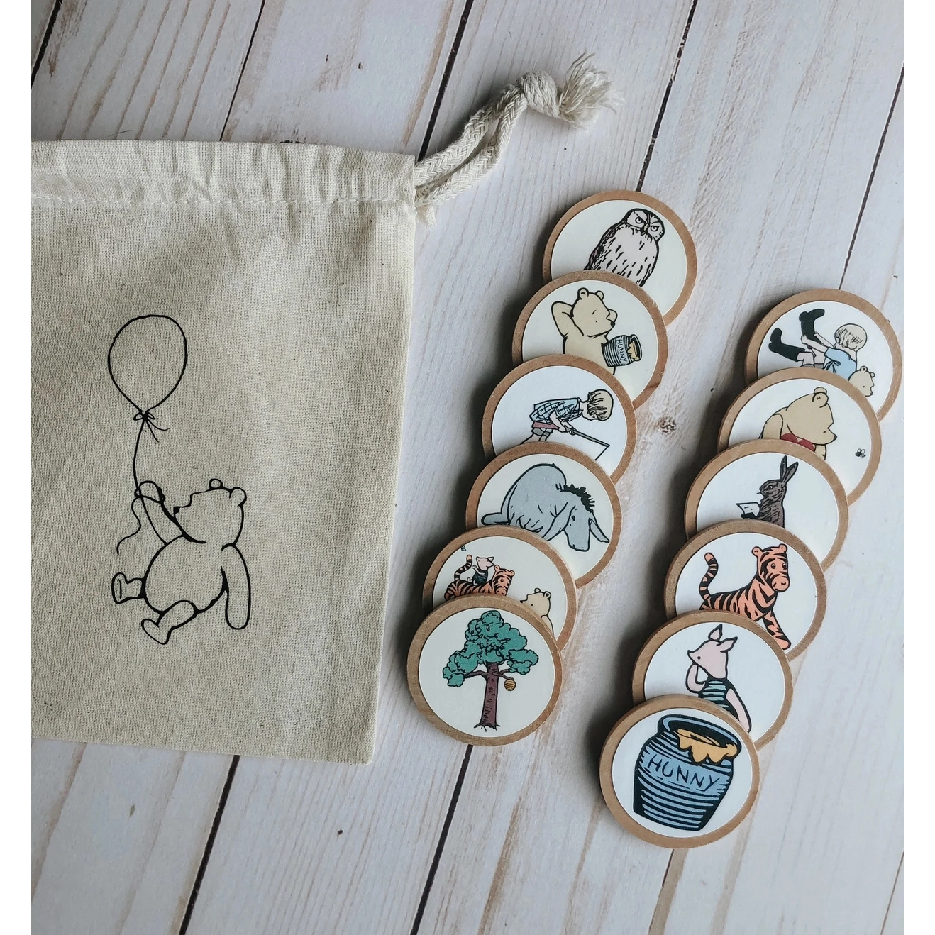 Little Vintage Tale | Winnie the Pooh Matching/Memory Games